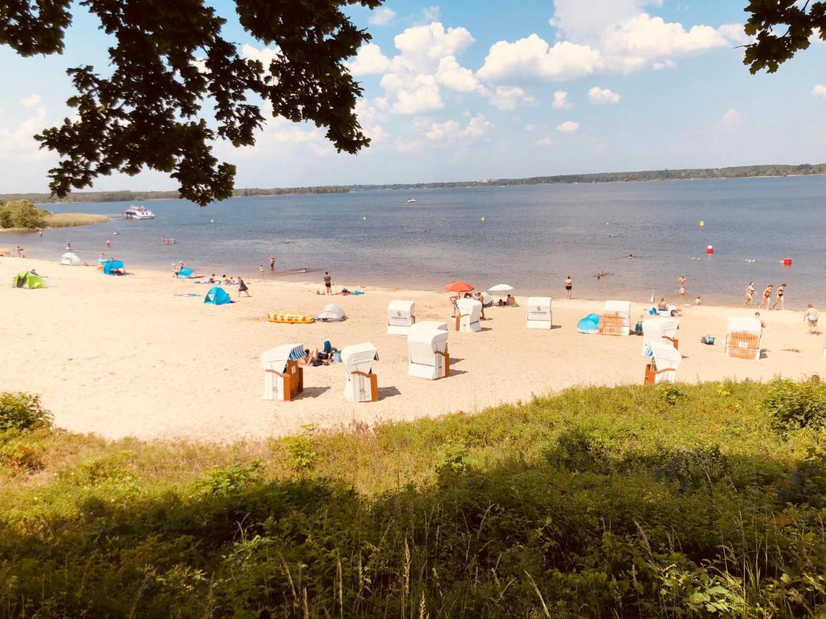 Seeliebe Mit Sauna Und Nur 50 Mtr. Bis Zum Strand Senftenberg Luaran gambar
